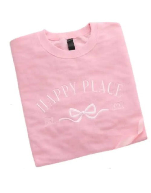 Baylen Out Loud S03 Baylen Dupree Pink Happy Place Sweater WorthVee