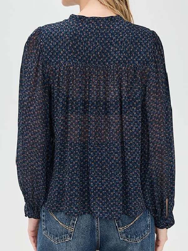 Dutton Ranch 2026 Beth Dutton Navy Dotted Blouse WorthVee