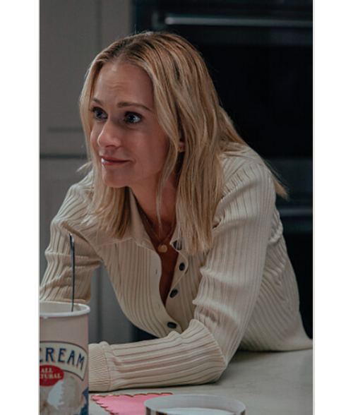 Criminal Minds Evolution S19 A.J. Cook Ribbed Cardigan WorthVee