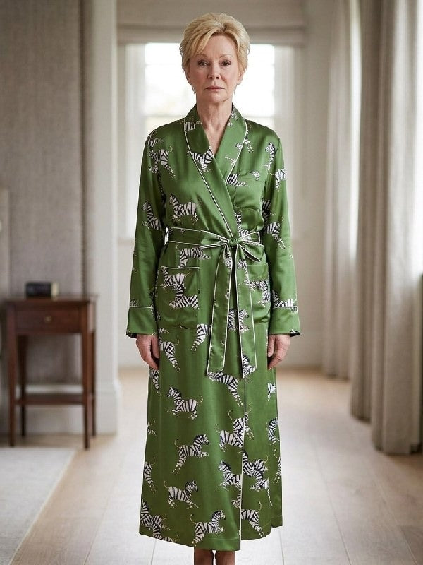 Hacks S5 Jean Smart Silk Green Robe WorthVee