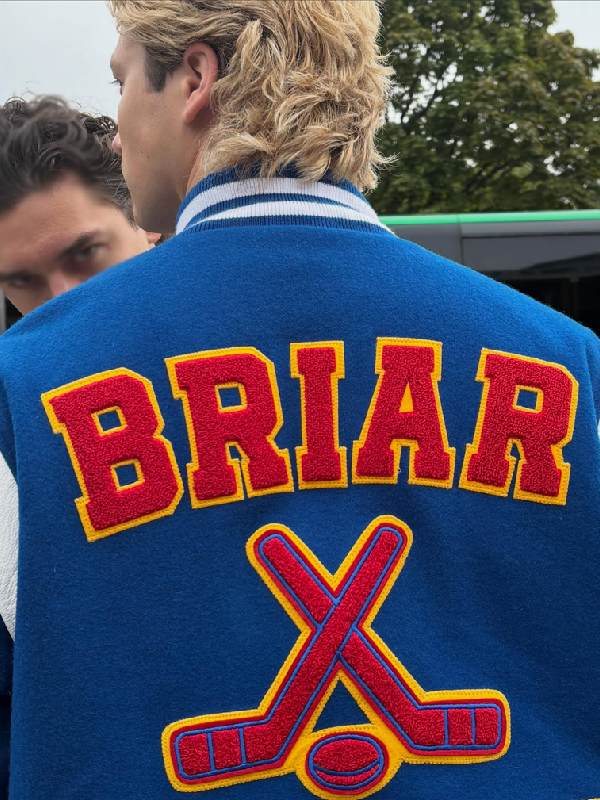 Off Campus 2026 Garrett Graham Blue Varsity Jacket WorthVee